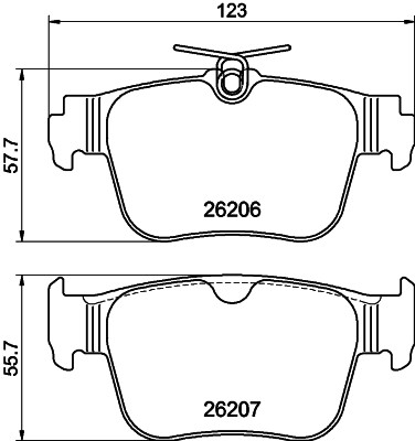 8DB 355 040-851 HELLA