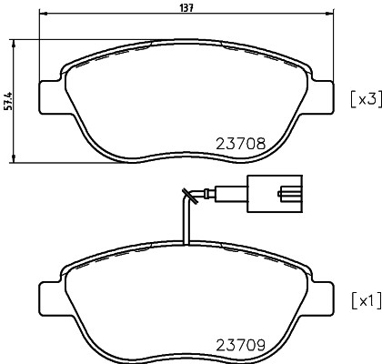 8DB 355 018-831 HELLA