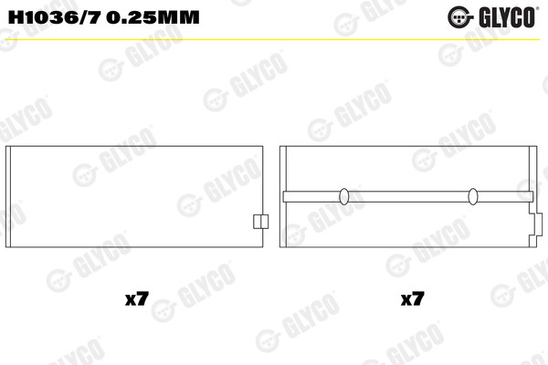 H1036/7 0.25MM