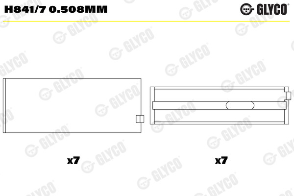 H841/7 0.508MM