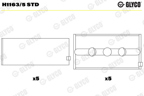 H1163/5 STD