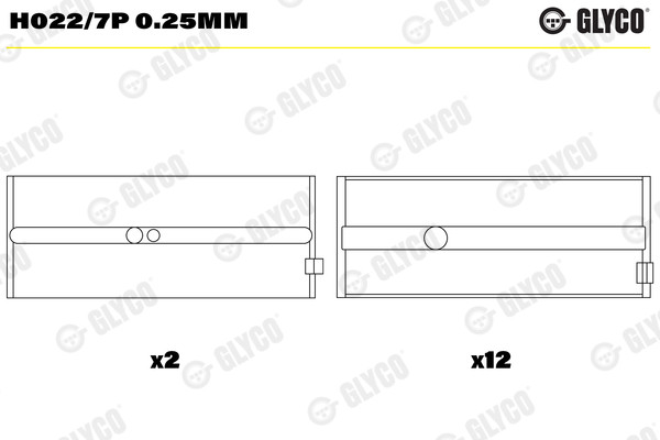 H022/7P 0.25MM