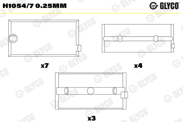 H1054/7 0.25MM