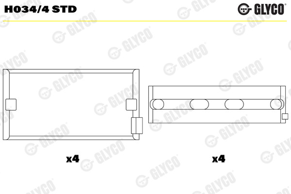 H034/4 STD